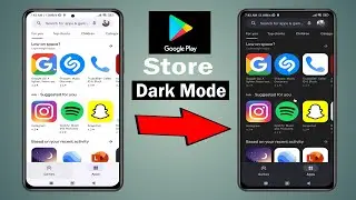 How To Enable Dark Mode On Google Play Store! 2022