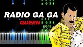 Queen - Radio Ga Ga Piano Tutorial