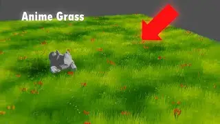 [Blender 3.5] High Quality Anime Grass Animation