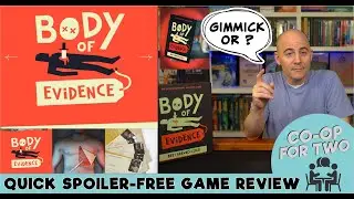 Body of Evidence Autopsy Board Game - Critical Spoiler Free Review