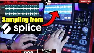 Using a SAMPLE FROM SPLICE to Make a Beat with MPC X on the spot ( MPC One, MPC Live)