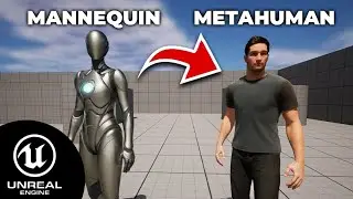 How to Replace the Mannequin with a Metahuman in Unreal Engine 5