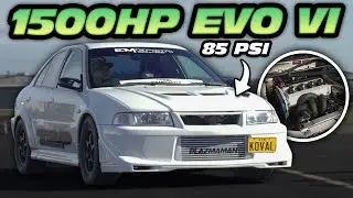 1500HP Evo 6 on 85PSI SCREAMS 11,000RPM! - CRAZIEST EVO IN AUSTRALIA?!