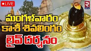 Kashi Vishwanath Darshan 🔴LIVE | కాశీ శివలింగం లైవ్‌ దర్శనం | Saptarishi Aarti | RTV