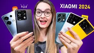 Top 5 MELHORES celulares da XIAOMI para comprar hoje!