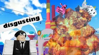 How i blow up candy factory first day as a health inspector : 🏡 Roblox Rp [Taffy Tails (ALPHA) ]