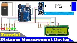 How to make Arduino based Distance Measurement using Ultrasonic sensor | Distance Measurement
