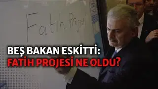 Bu proje 12 yıldır bakan öğütüyor: Fatih Projesine ne oldu?