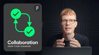 User flow diagrams - Creating collaboration flow in Figma