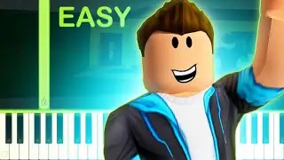 WELCOME TO BLOXBURG THEME - EASY Piano Tutorial