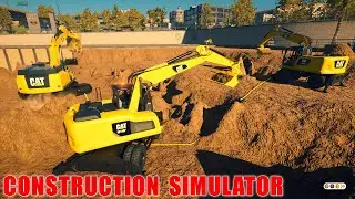 Construction Simulator - Working On Big Projects In Multiplayer