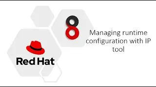 Managing runtime configuration with IP tool