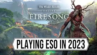 Playing ESO Skyrim in 2023 – (The Elder Scrolls Online Gameplay Firesong DLC)