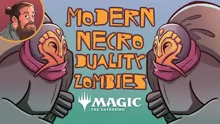 How Many Zombies Can MODERN Necroduality Make? | MTG Gameplay | Much Abrew About Nothing