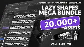 LAZY SHAPES BUNDLE 20.000 TEASER