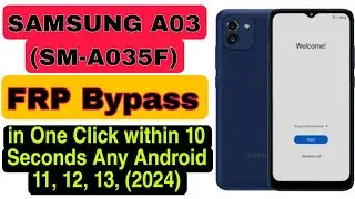 Samsung A03 FRP Bypass in One Click within 10 Seconds Any Android 11 12 13 / SM A035f Frp Remove UMT