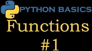 Python Basics 50 # Functions #1