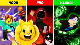 DOORS NOOB vs PRO vs HACKER?!