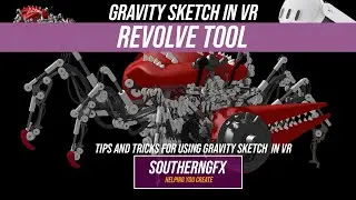 Gravity Sketch Virtual Reality Tools – Revolve Tool