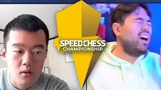 Ding Liren Dominates Hikaru Nakamura in This 1 Minute Chess Game | SCC 2021