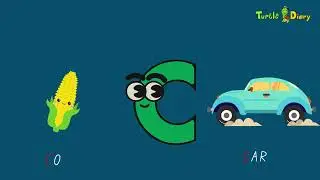 Learn to Write the Uppercase Letter C with TurtleDiary.com!