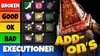 the Executioner addons TIER LIST | Dead by Daylight // DBD