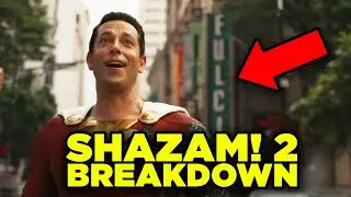 Shazam: Fury of the Gods Trailer BREAKDOWN! Easter Eggs & Details You Missed!