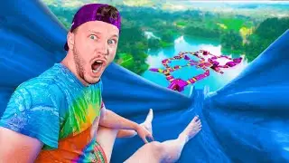 J’ai Descendu Le Plus GRAND PARC GONFLABLE Aquatique du MONDE !