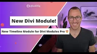 Introducing the Divi Timeline Module for Divi Modules Pro! 🔥