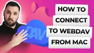 How to connect and transfer files to WebDAV from Mac