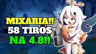 JOGADOR DE GENSHIN IMPACT SÓ SE FERRA!! 4.8 VAI DAR APENAS 58 TIROS!!!