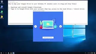 How to Map Google Drive in Windows