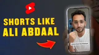The Easy Way To Edit Shorts Like Ali Abdaal (So SIMPLE)