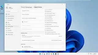 how to change time zone in windows 11