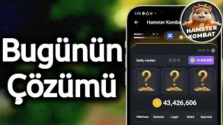 Hamster Kombat Günlük Kombinasyonu 1 Eylül ||  Bugünün Hamster Günlük Kombinasyonu 🔥