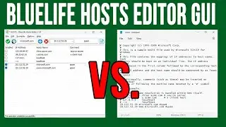 Easily Edit Your Windows Hosts File with the BlueLife Hosts Editor GUI