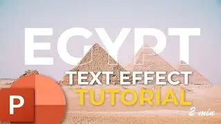 PowerPoint Text Animation Tutorial