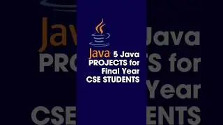 Java Projects for Final Year 2024 #shorts