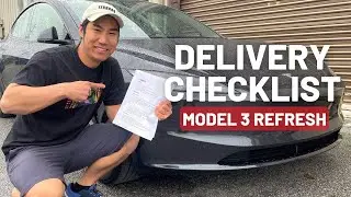 2024 Tesla Model 3 Highland Delivery Day Checklist - TESBROS