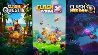 Status UPDATE! 3 NEW CLASH Games