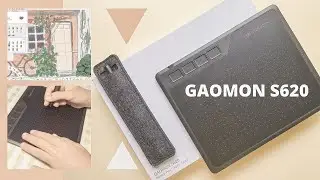 Graphics Tablet for PC and Android | Gaomon S620 Unboxing, Speed Paint and Review