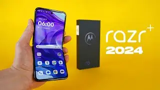 Motorola RAZR Plus 2024 UNBOXING & First Impressions