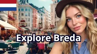 BREDA, NETHERLANDS 🇳🇱 Discover the City Centre in [4K] — Walking Tour