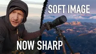 My New Way of Sharpening Images | Saved the Day