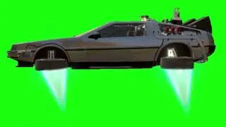 Green Screen Back to the Future video effects