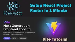 How To Set Up a React Project with Vite Tutorial | Create React Project in Visual Studio Code