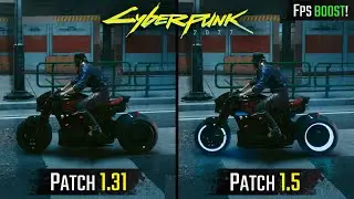 Cyberpunk 2077 | Patch 1.31 vs 1.5 - Performance Comparison