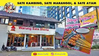 Makan Sate Maranggi di Bandung | Warung Sate Shinta Pasteur