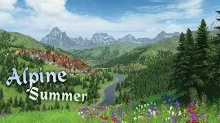 Alpine Summer 3D Live Wallpaper and Screensaver