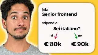 Perché i dev italiani vengono pagati di meno 🤌